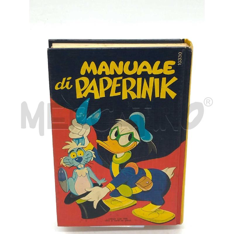 MANUALE DI PAPERINIK I EDIZONE 1972 NO CARTE | Mercatino dell'Usato Moncalieri bengasi 2
