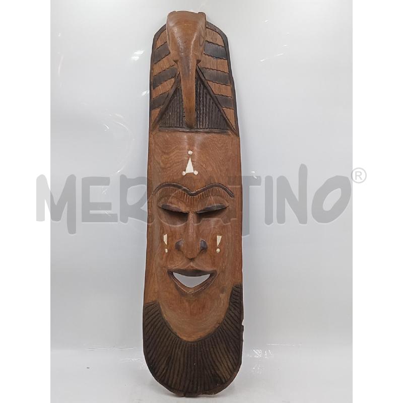 MASCHERA AFRICA LEGNO H. 70 | Mercatino dell'Usato Moncalieri bengasi 1