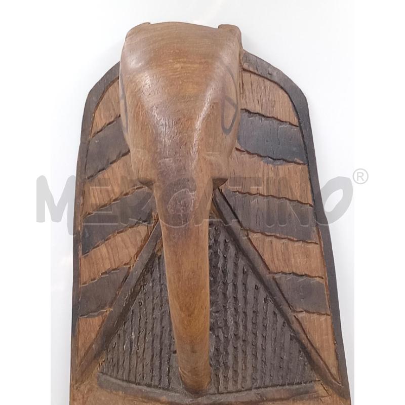 MASCHERA AFRICA LEGNO H. 70 | Mercatino dell'Usato Moncalieri bengasi 3