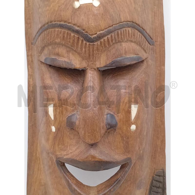 MASCHERA AFRICA LEGNO H. 70 | Mercatino dell'Usato Moncalieri bengasi 4