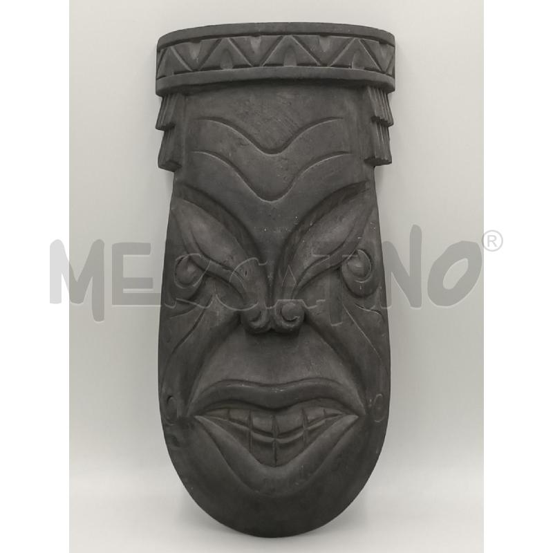 MASCHERA ETNICA LEGNO NERO | Mercatino dell'Usato Moncalieri bengasi 1