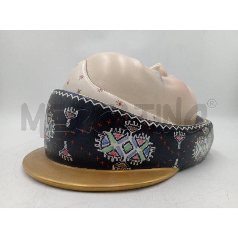 MASCHERA LENCI CERAMICA DONNA CON AUREOLA | Mercatino dell'Usato Moncalieri bengasi 4