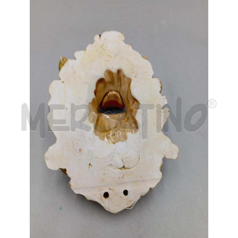 MASCHERA PICCOLA TERRACOTTA BAFFUTO CON LA LINGUA FUORI | Mercatino dell'Usato Moncalieri bengasi 3