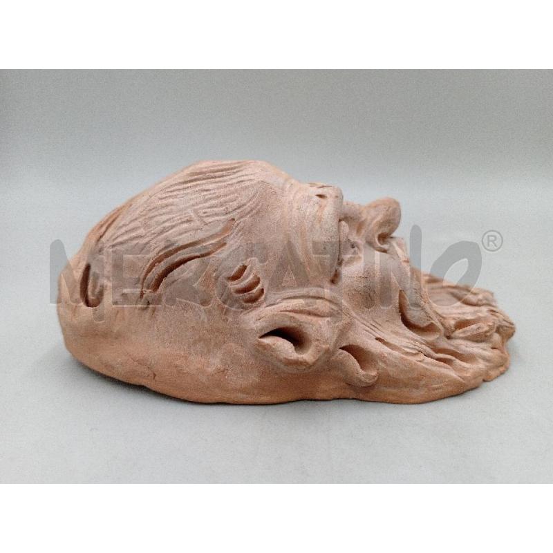 MASCHERA TERACOTTA F.LLI SPANA? | Mercatino dell'Usato Moncalieri bengasi 2