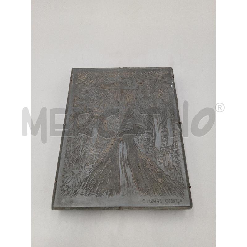 MATRICE IN RAME 15 X 20 ALFREDO D'ANGELO  | Mercatino dell'Usato Moncalieri bengasi 1