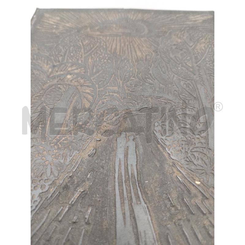 MATRICE IN RAME 15 X 20 ALFREDO D'ANGELO  | Mercatino dell'Usato Moncalieri bengasi 3
