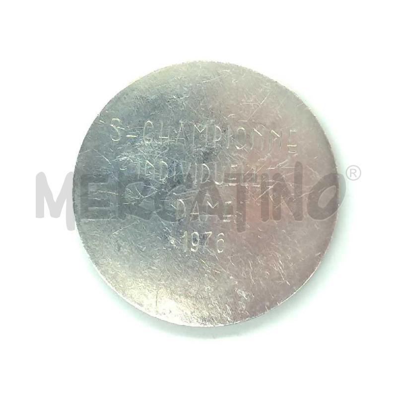 MEDAGLIA CHAMPIONNE INDIVIDUELLE DAME 1976 | Mercatino dell'Usato Moncalieri bengasi 2