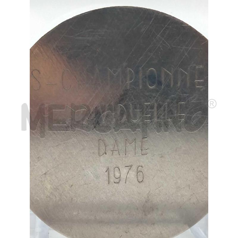 MEDAGLIA CHAMPIONNE INDIVIDUELLE DAME 1976 | Mercatino dell'Usato Moncalieri bengasi 5