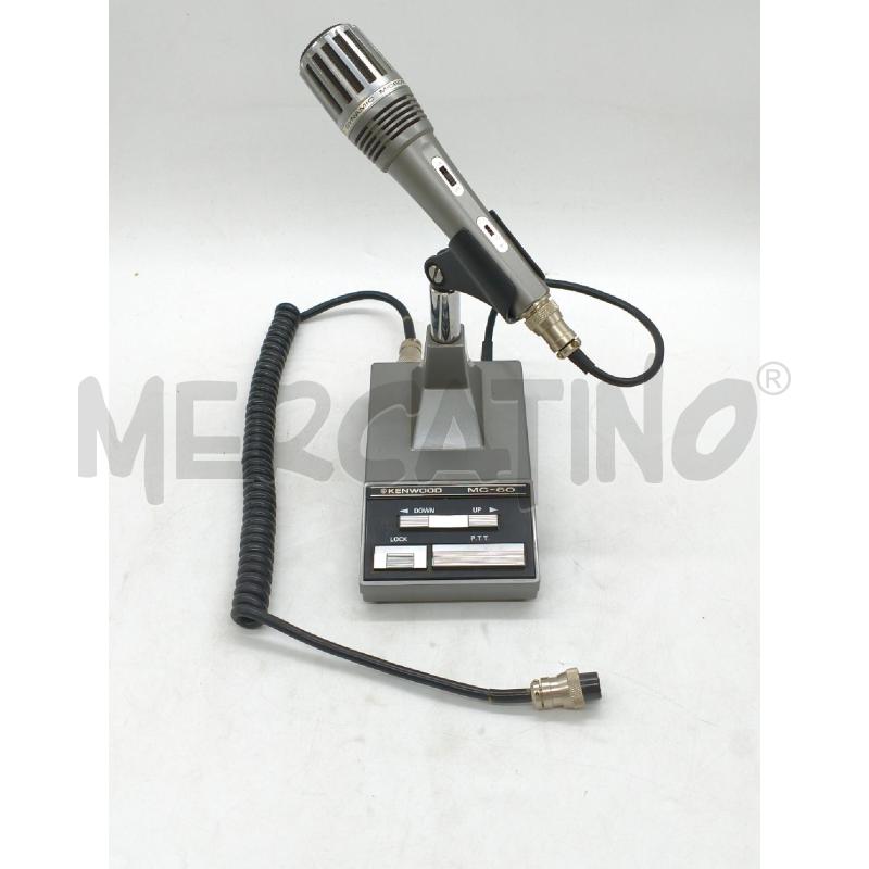 MICROFONO KENWOOD MC 60  | Mercatino dell'Usato Moncalieri bengasi 1