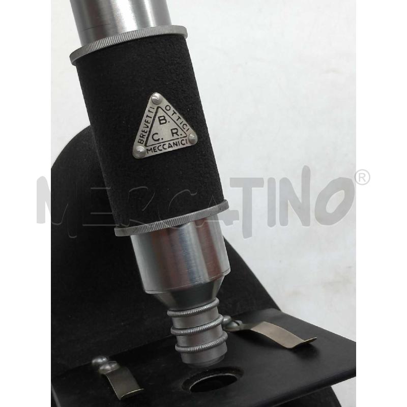 MICROSCOPIO TIPO S BREVETTI OTTICI MECCANICI CBR CON ASTUCCIO IN LEGNO E SPECIFICHE | Mercatino dell'Usato Moncalieri bengasi 3