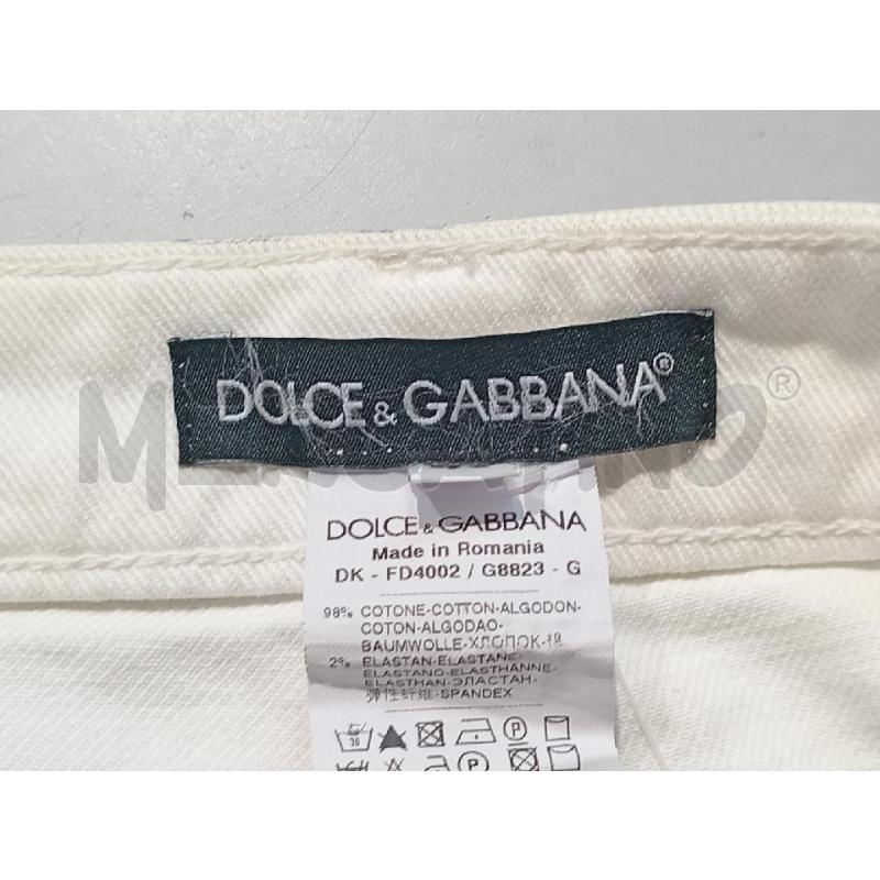MINI GONNA DOLCE & GABBANA BIANCA CON PIZZO | Mercatino dell'Usato Moncalieri bengasi 5