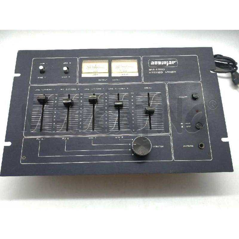 MIXER VINTAGE AUDIOJAP SM 1550 | Mercatino dell'Usato Moncalieri bengasi 1
