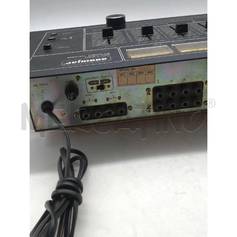 MIXER VINTAGE AUDIOJAP SM 1550 | Mercatino dell'Usato Moncalieri bengasi 3