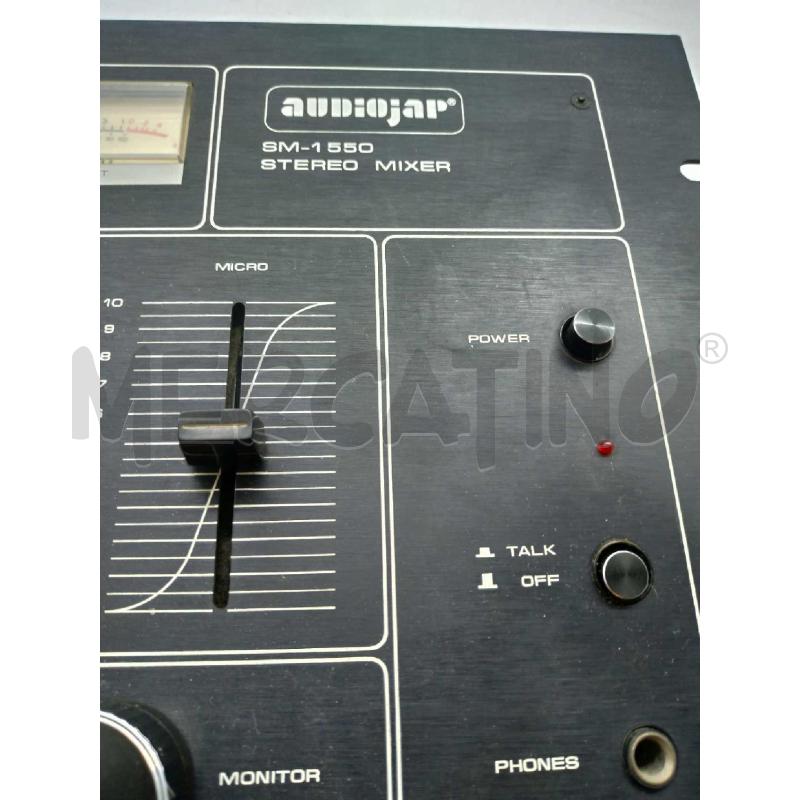 MIXER VINTAGE AUDIOJAP SM 1550 | Mercatino dell'Usato Moncalieri bengasi 5