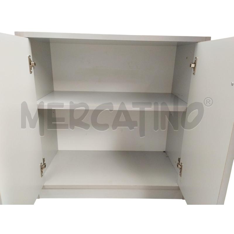 MOBILETTO BASSO 2 ANTE GRIGIO  | Mercatino dell'Usato Moncalieri bengasi 3