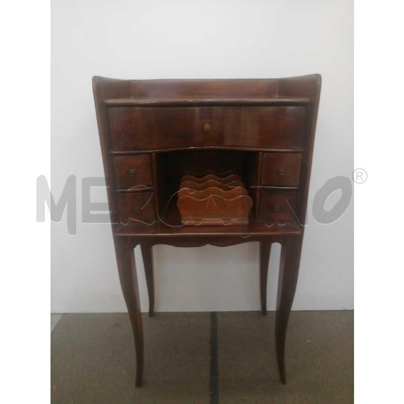 MOBILETTO LEGNO CON 4 CASSETTINI E  CASSETTO CENTRALE | Mercatino dell'Usato Moncalieri bengasi 1