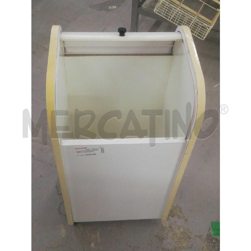 MOBILETTO PORTA BIANCHERIA A SERRANDA BIANCO | Mercatino dell'Usato Moncalieri bengasi 2
