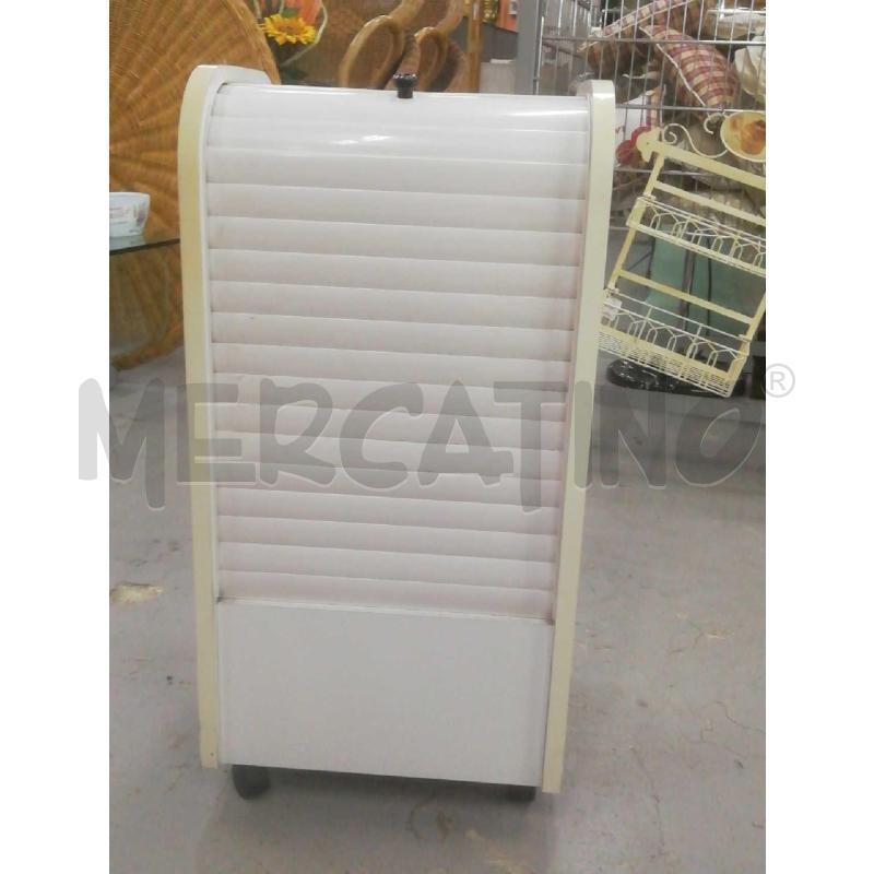 MOBILETTO PORTA BIANCHERIA A SERRANDA BIANCO | Mercatino dell'Usato Moncalieri bengasi 5