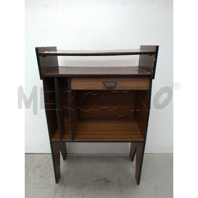 MOBILETTO VINTAGE FORMICA ANNI 70 C/CASSETTO  | Mercatino dell'Usato Moncalieri bengasi 1