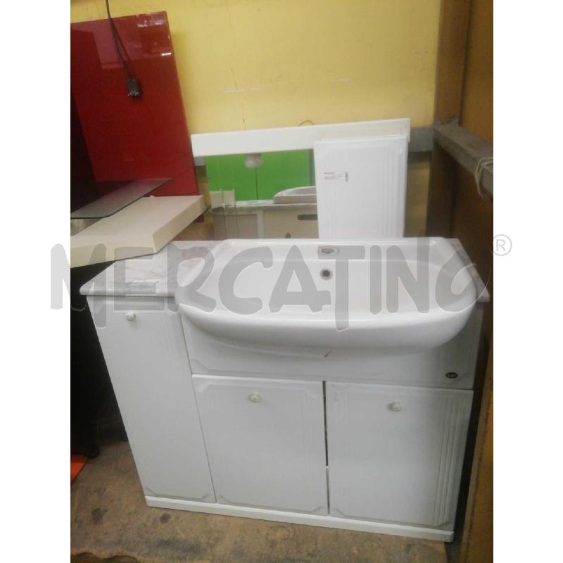 MOBILE BAGNO C/ SPECCHIERA RIPIANO MARMO | Mercatino dell'Usato Moncalieri bengasi 1