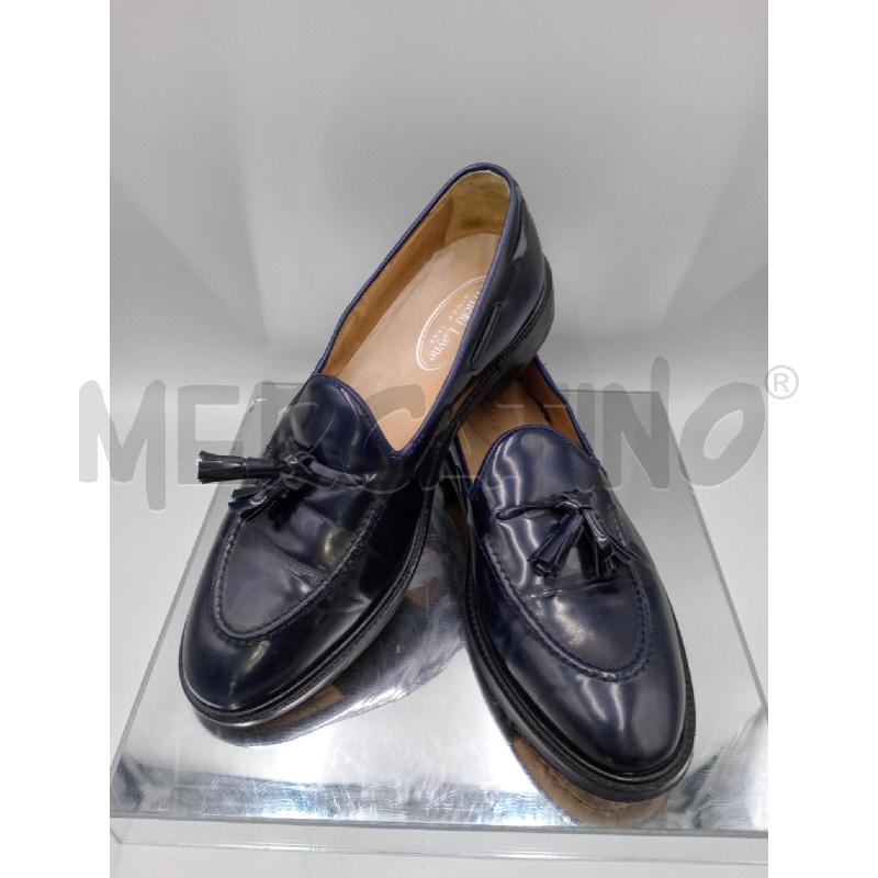 MOCASSINI PELLE UOMO ARNOLD LAYNE BLU CON BON BON  | Mercatino dell'Usato Moncalieri bengasi 4