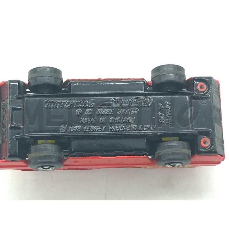 MODELLINO AUTOMEZZO  BLAZE BUSTER 22 SUPERFAST MATCHBOX  | Mercatino dell'Usato Moncalieri bengasi 4