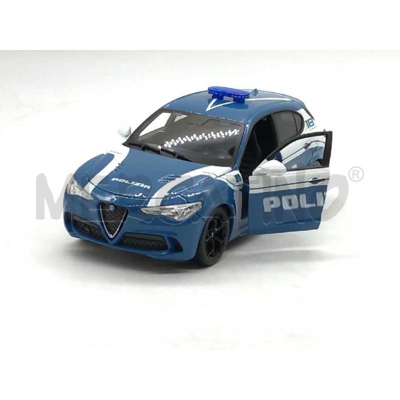 MODELLINO AUTO ALFA ROMEO STELVIO POLIZIA BURAGO 1:24 | Mercatino dell'Usato Moncalieri bengasi 1