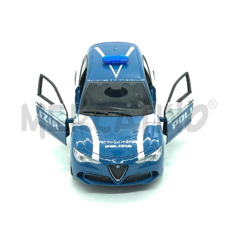 MODELLINO AUTO ALFA ROMEO STELVIO POLIZIA BURAGO 1:24 | Mercatino dell'Usato Moncalieri bengasi 2