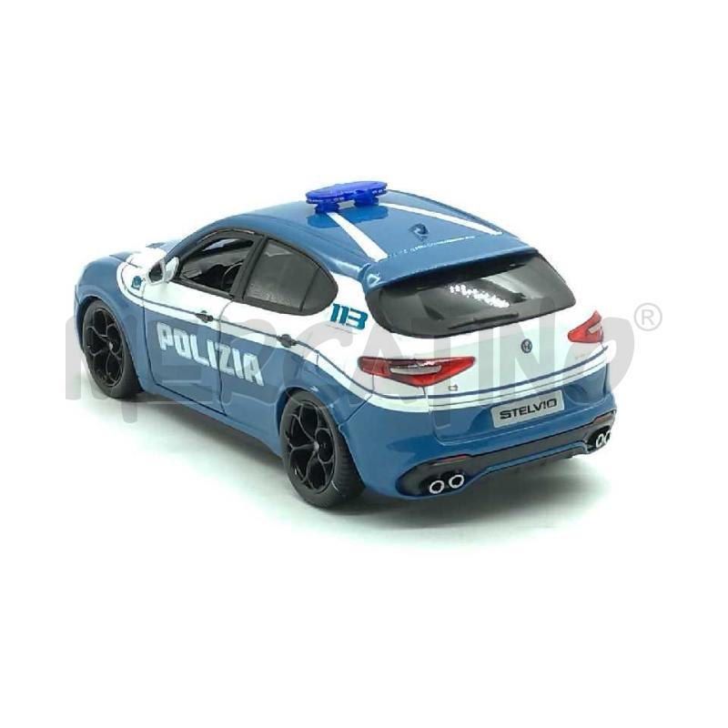 MODELLINO AUTO ALFA ROMEO STELVIO POLIZIA BURAGO 1:24 | Mercatino dell'Usato Moncalieri bengasi 3