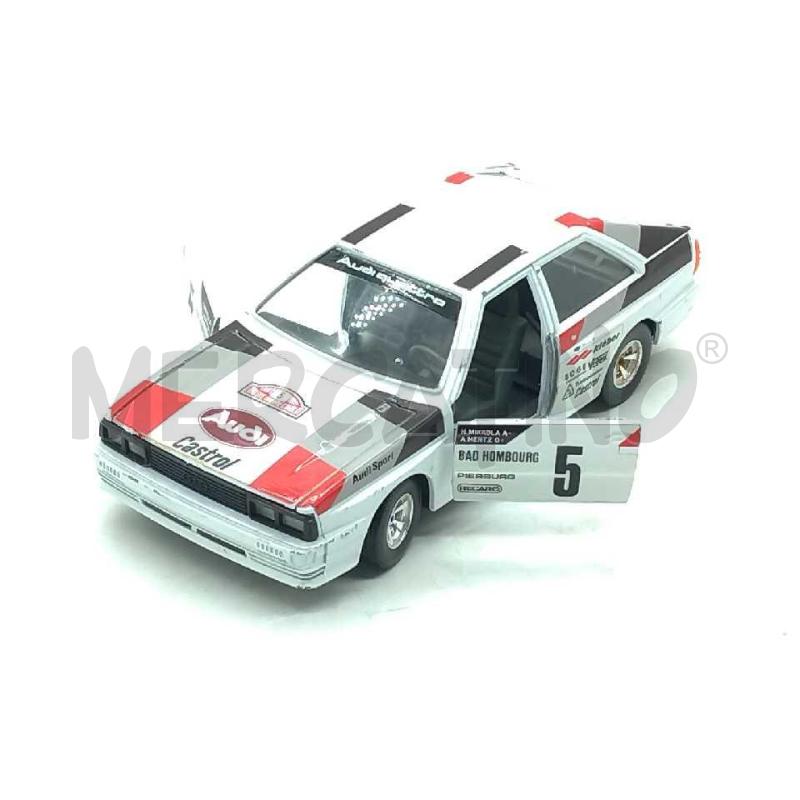 MODELLINO AUTO AUDI 4 RALLY BURAGO 1:24 ALETTONE POSTERIORE MANCANTE | Mercatino dell'Usato Moncalieri bengasi 1