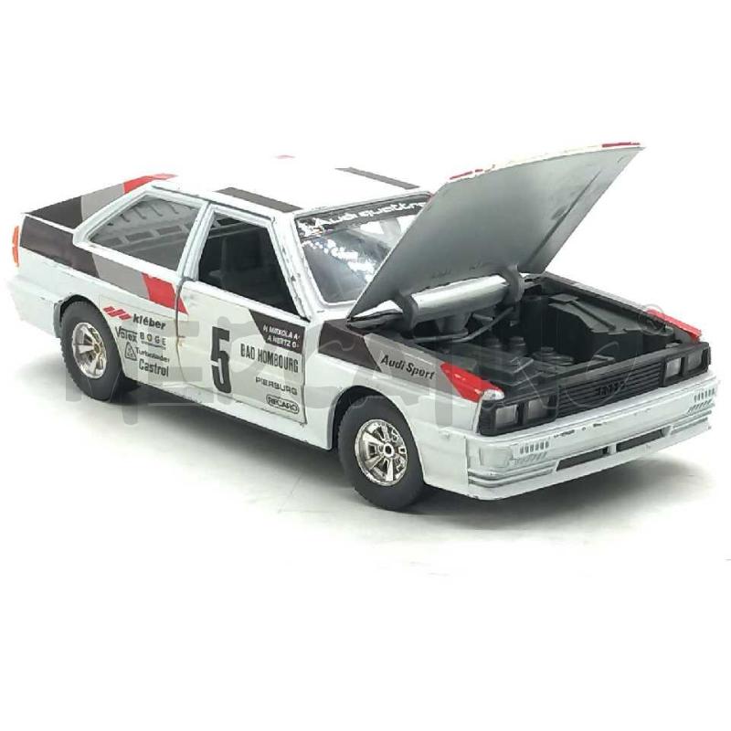 MODELLINO AUTO AUDI 4 RALLY BURAGO 1:24 ALETTONE POSTERIORE MANCANTE | Mercatino dell'Usato Moncalieri bengasi 2