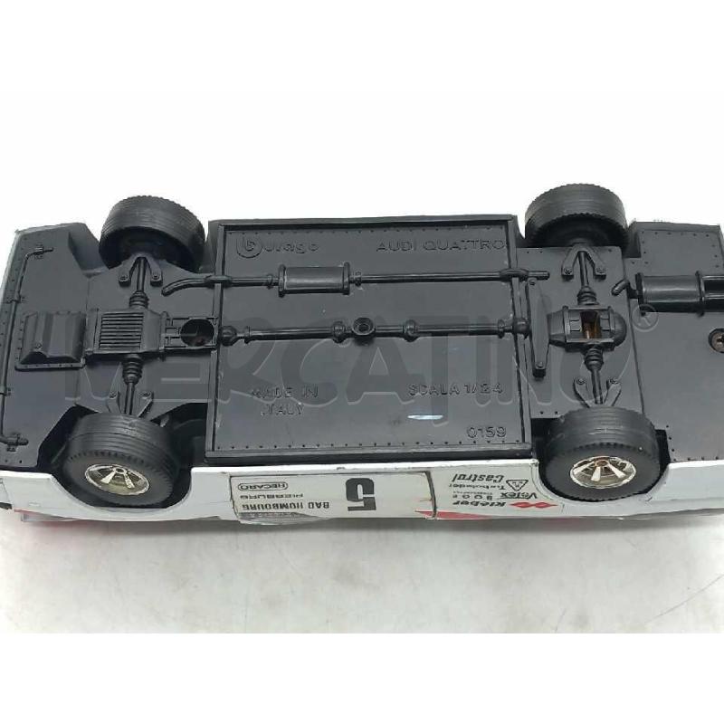 MODELLINO AUTO AUDI 4 RALLY BURAGO 1:24 ALETTONE POSTERIORE MANCANTE | Mercatino dell'Usato Moncalieri bengasi 5