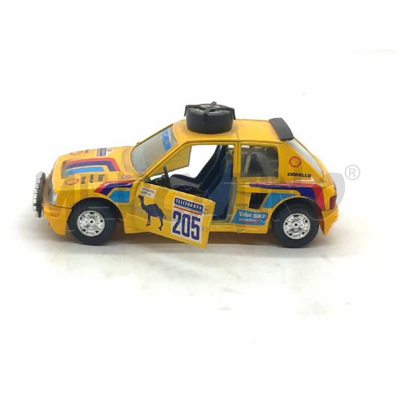 MODELLINO AUTO BURAGO PEUGEOT 205 TURBO | Mercatino dell'Usato Moncalieri bengasi 5