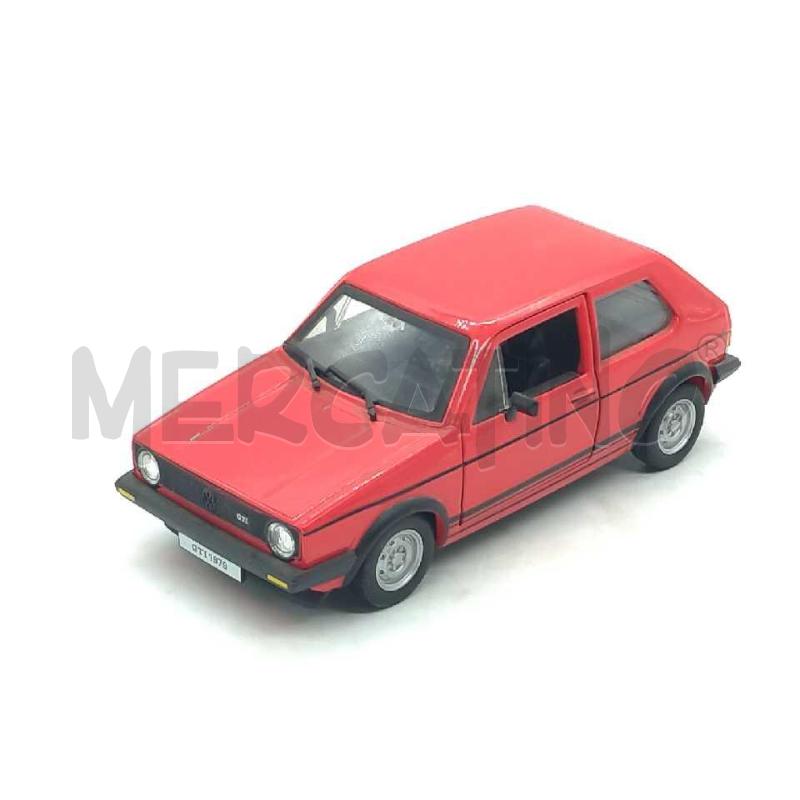 MODELLINO AUTO BURAGO VOLKSWAGEN GOLF MK1 GTI 1979 | Mercatino dell'Usato Moncalieri bengasi 1