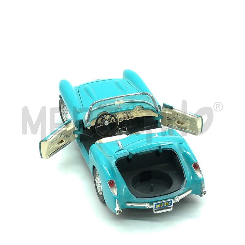 MODELLINO AUTO CHEVROLET CORVETTE 1957 BURAGO 1:18 CABRIOLET | Mercatino dell'Usato Moncalieri bengasi 4