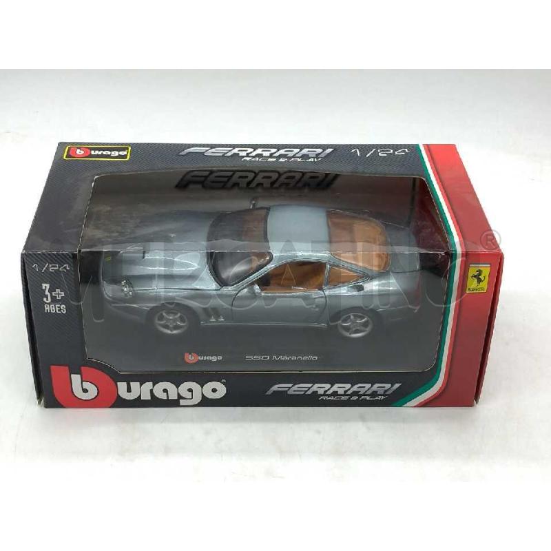MODELLINO AUTO FERRARI 550 MARANELLO BURAGO 1:24 | Mercatino dell'Usato Moncalieri bengasi 1