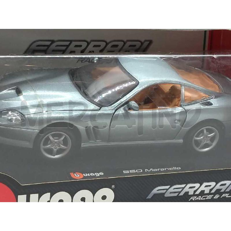 MODELLINO AUTO FERRARI 550 MARANELLO BURAGO 1:24 | Mercatino dell'Usato Moncalieri bengasi 2