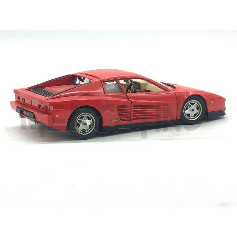 MODELLINO AUTO FERRARI TESTAROSSA 1984 1:18 BURAGO PORTIERE DIFETTOSE | Mercatino dell'Usato Moncalieri bengasi 3
