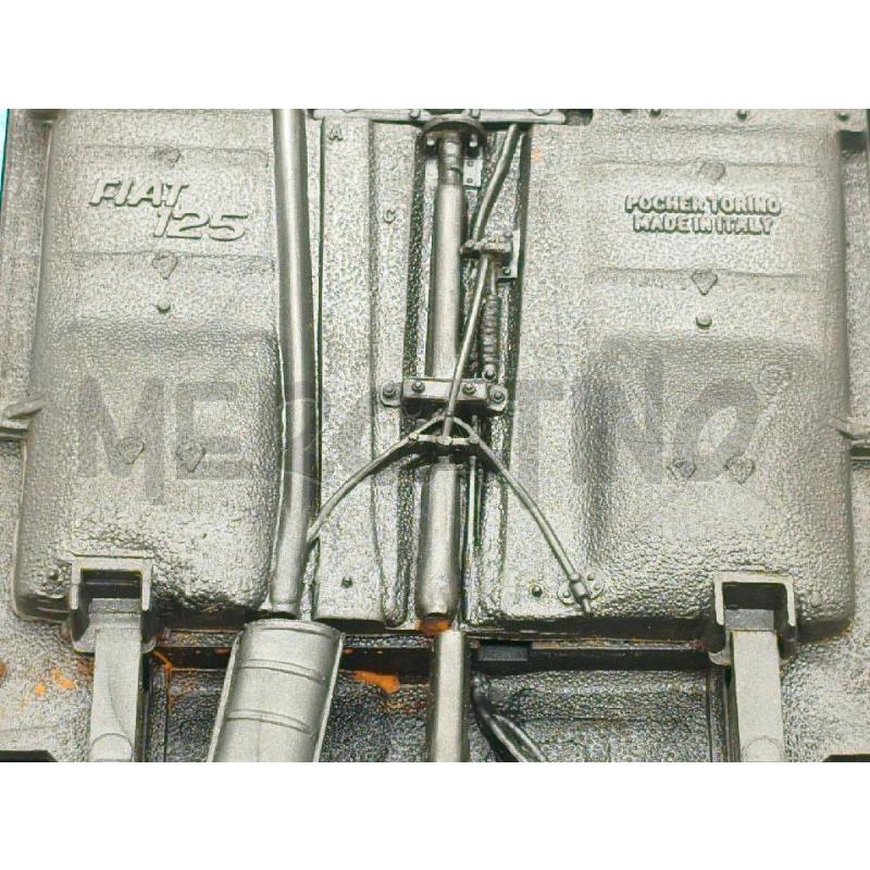 MODELLINO AUTO FIAT 125 POCHER TORINO 1:13 VANO BATTERIE OSSIDATO NON FUNZIONANTE | Mercatino dell'Usato Moncalieri bengasi 5