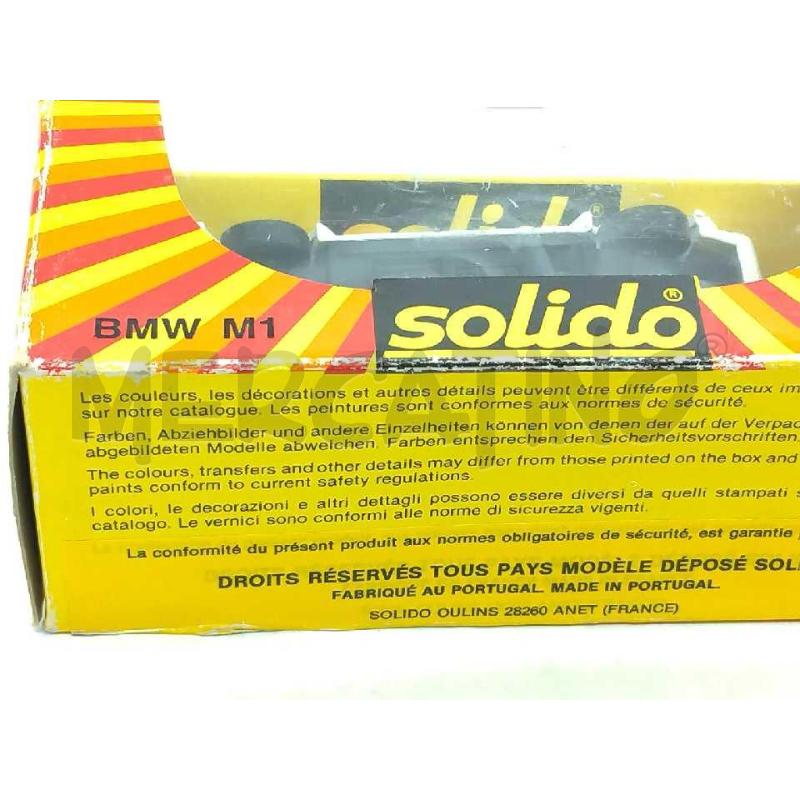MODELLINO AUTO SOLIDO 1/43 BMW M1 PROCAR 11 | Mercatino dell'Usato Moncalieri bengasi 5