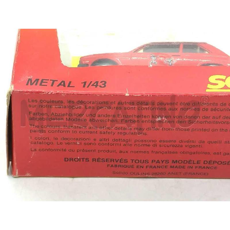 MODELLINO AUTO SOLIDO 1/43 PEUGEOT 104 | Mercatino dell'Usato Moncalieri bengasi 5