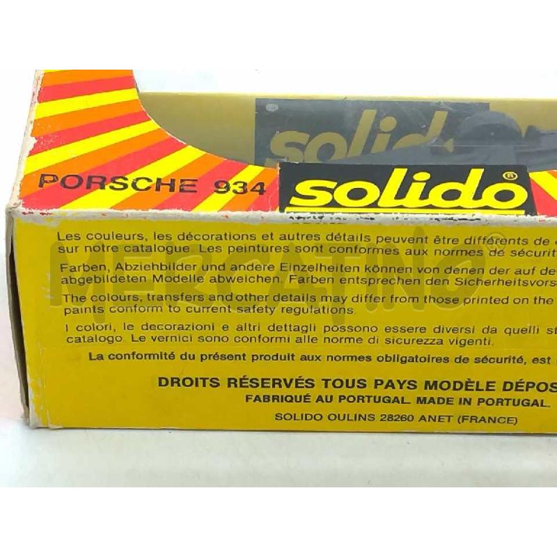 MODELLINO AUTO SOLIDO 1/43 PORSCHE 934 | Mercatino dell'Usato Moncalieri bengasi 5
