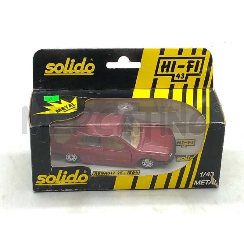 MODELLINO AUTO SOLIDO 1/43 RENAULT 25-1504 | Mercatino dell'Usato Moncalieri bengasi 1
