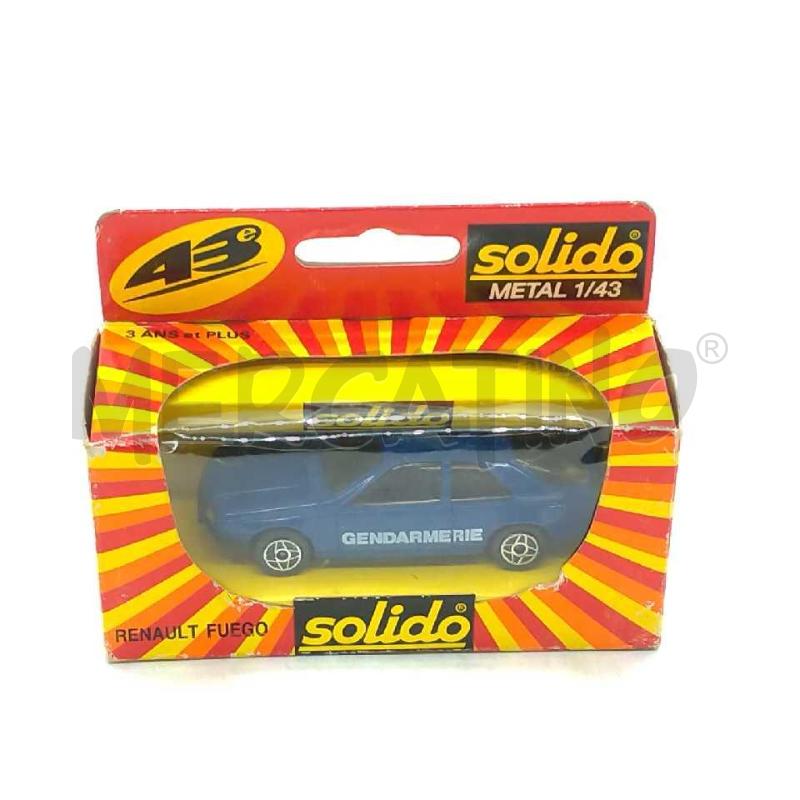 MODELLINO AUTO SOLIDO 1/43 RENAULT FUEGO GENDARMERIE  | Mercatino dell'Usato Moncalieri bengasi 1
