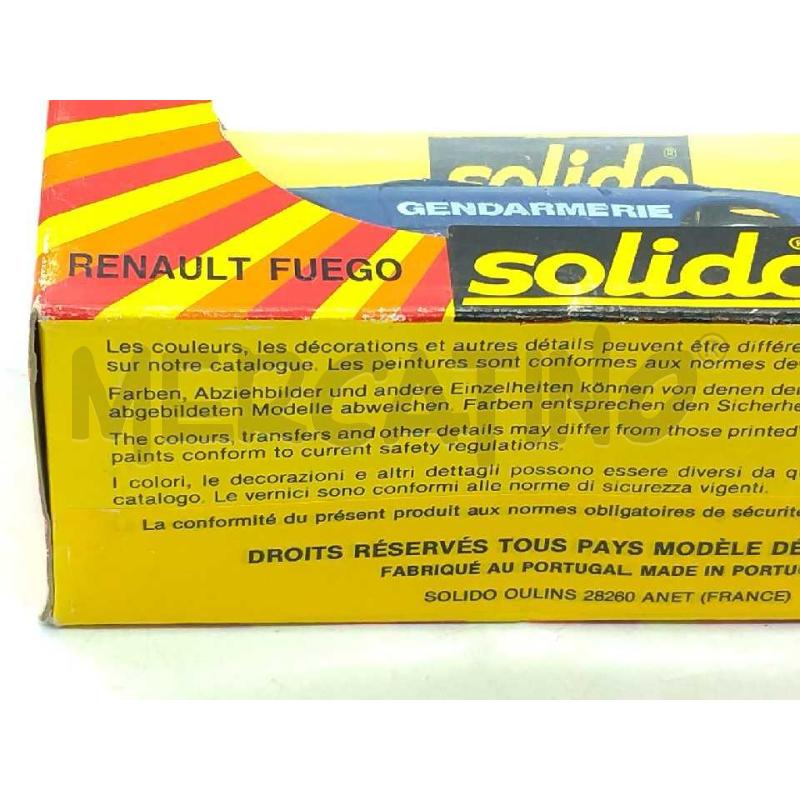 MODELLINO AUTO SOLIDO 1/43 RENAULT FUEGO GENDARMERIE 2 | Mercatino dell'Usato Moncalieri bengasi 5