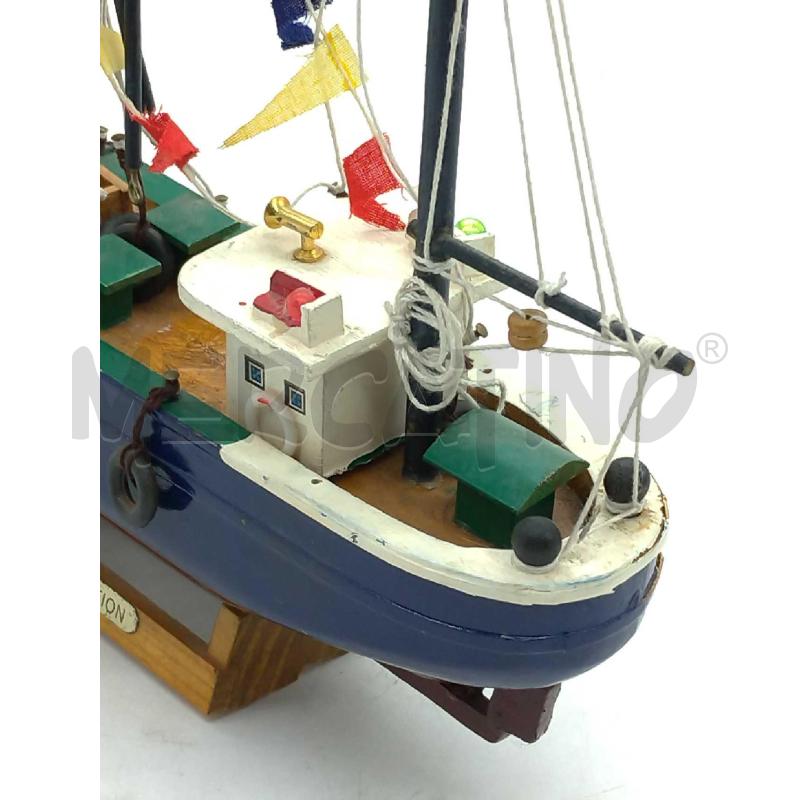 MODELLINO BARCA IN LEGNO CM 23 X 23 | Mercatino dell'Usato Moncalieri bengasi 5