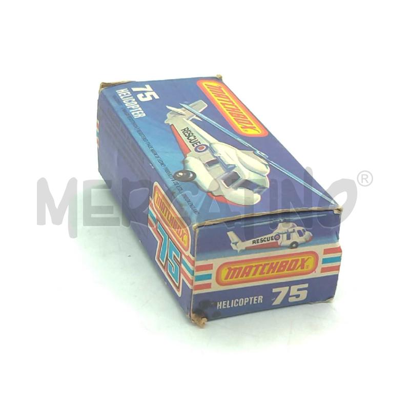 MODELLINO HELIPCOTER 75 MATCHBOX CON SCATOLA | Mercatino dell'Usato Moncalieri bengasi 5