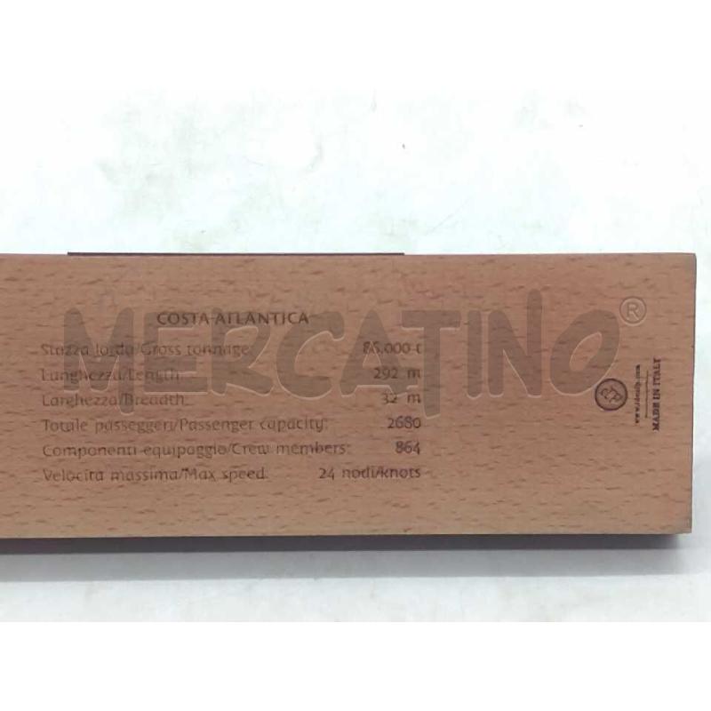 MODELLINO NAVE COSTA ATLANTICA  | Mercatino dell'Usato Moncalieri bengasi 4
