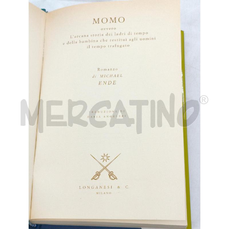 MOMO MICHAEL ENDE LONGANESI 2002 | Mercatino dell'Usato Moncalieri bengasi 3