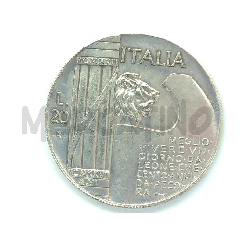 MONETA 20 LIRE ITALIA  | Mercatino dell'Usato Moncalieri bengasi 1